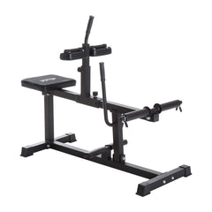 SPORTNOW Seated Leg Extension Machine, Adjustable Leg Raise Machine and Curl Machine with Plate Loaded for Hip, Lower Body