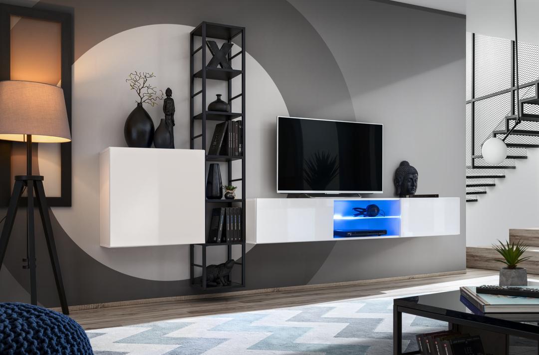 Switch Metal VI Entertainment Unit For TVs Up To 75"