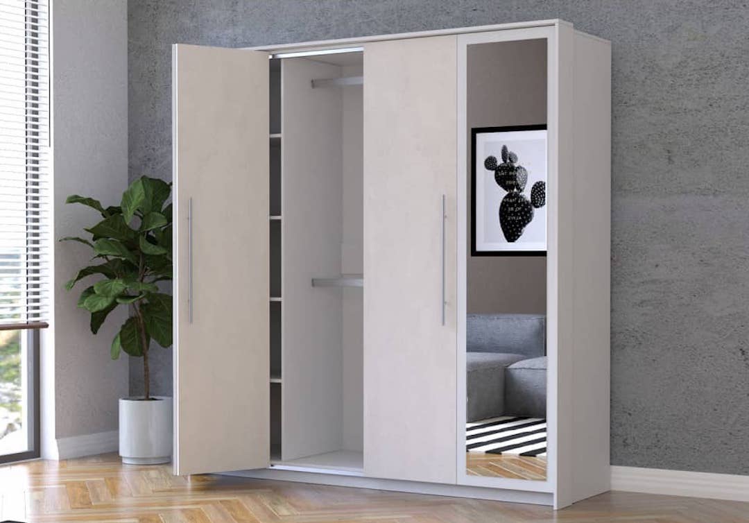 Aurelia Hinged Door Wardrobe 206cm - product image 5