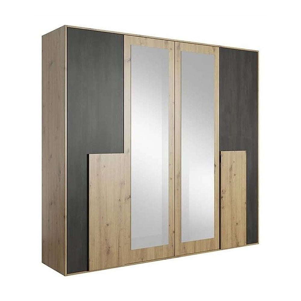 Bafra Hinged Door Wardrobe 200cm - product image 2