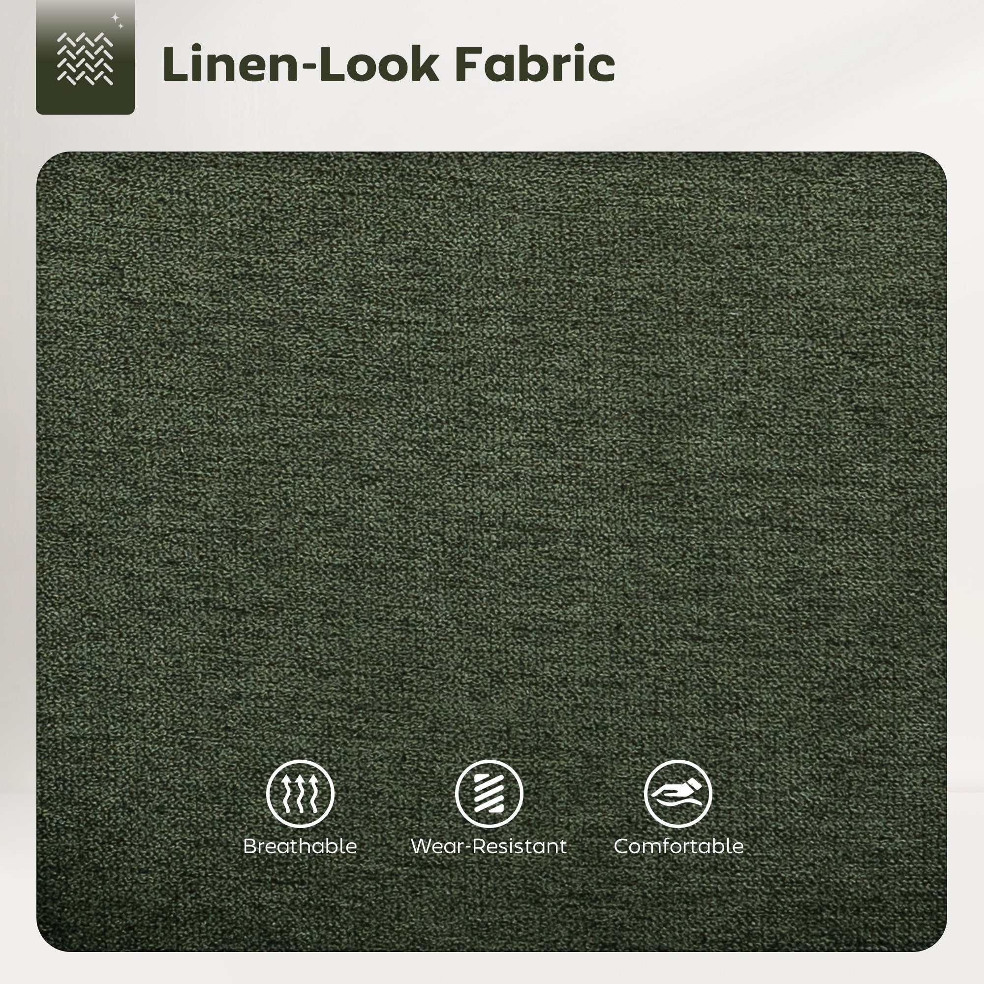 HOMCOM Set of Two Relaxed Tub Bar Stools - Dark Green