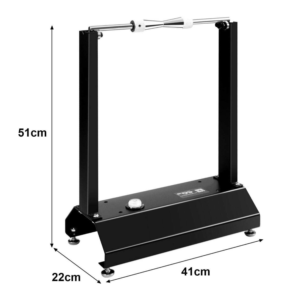 Motorcycle Wheel Balancer with Adjustable Centering Cones