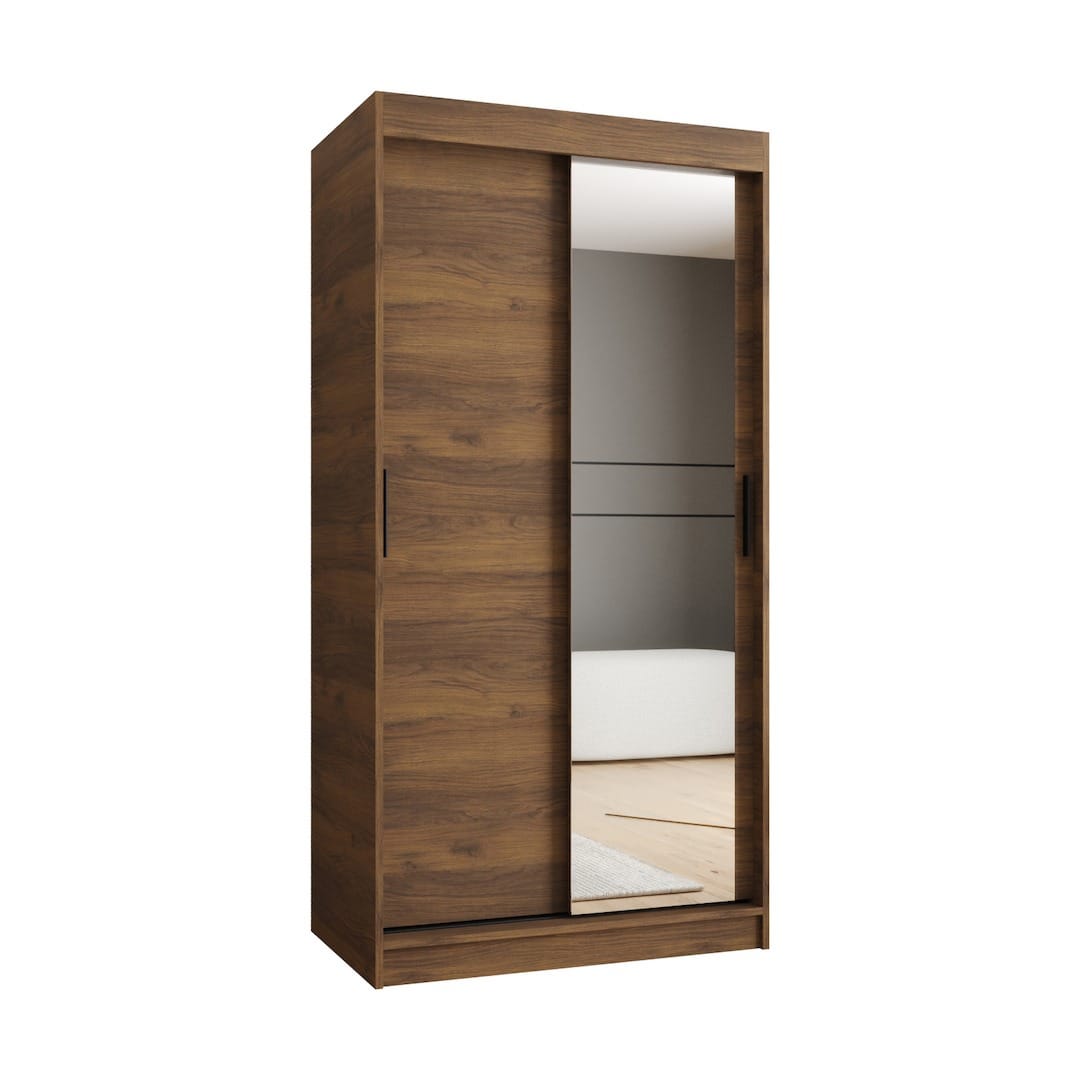 Rubino T2 Sliding Door Wardrobe 100cm