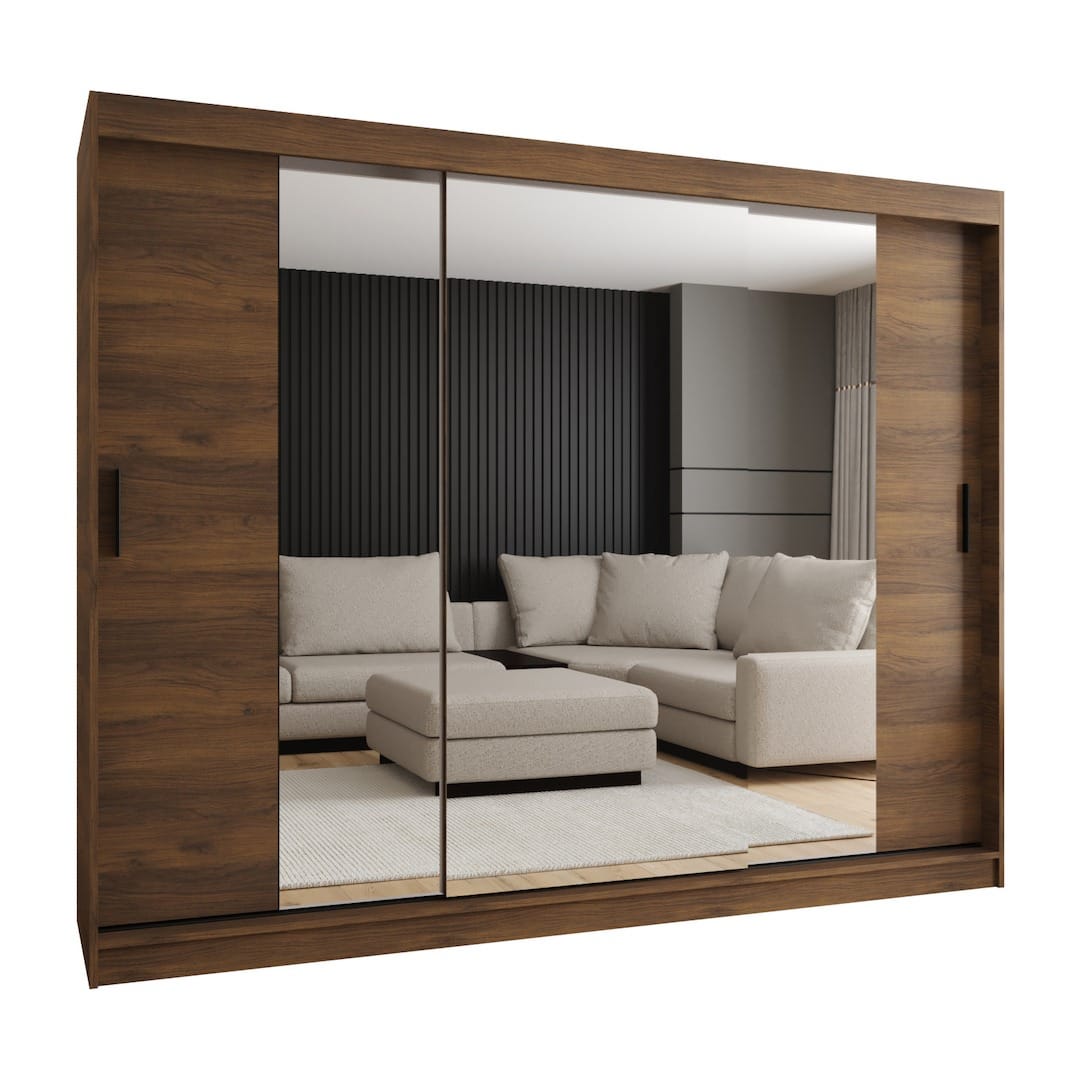 Rubino T2 Sliding Door Wardrobe 250cm