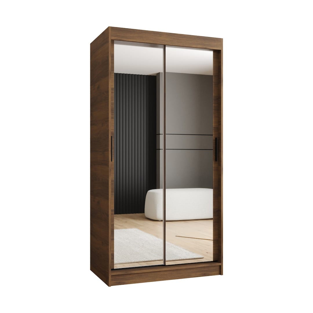 Rubino T3 Sliding Door Wardrobe 100cm
