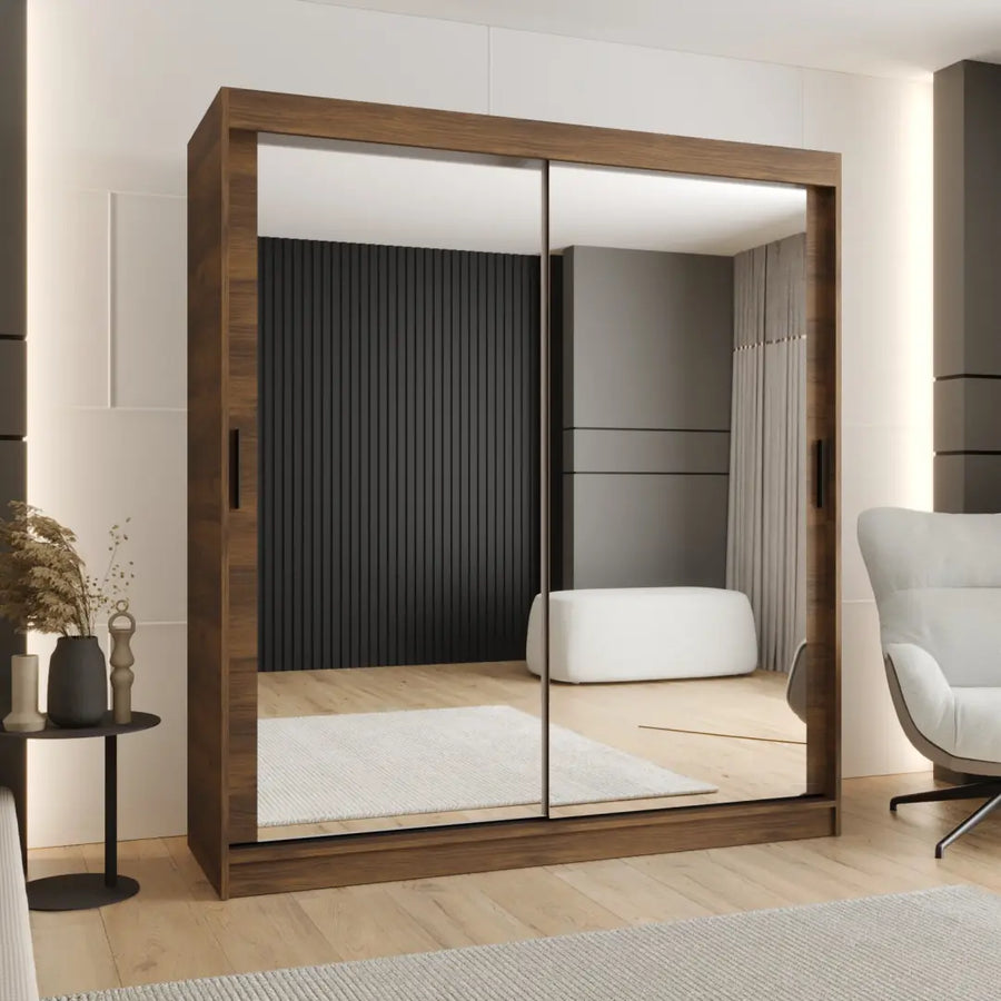 Rubino T3 Sliding Door Wardrobe 180cm