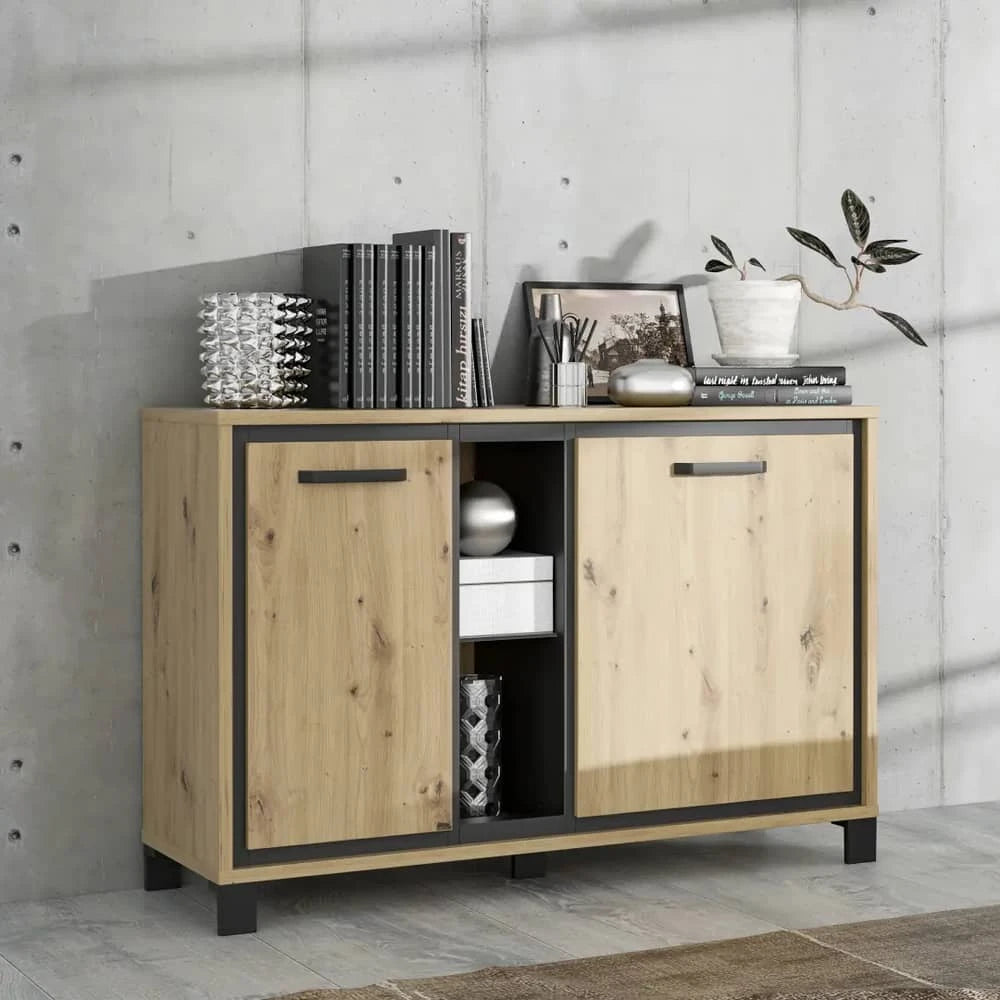 Trondheim Sideboard Cabinet 120cm in Oak Artisan