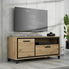Trondheim TV Cabinet 131cm in Oak Artisan