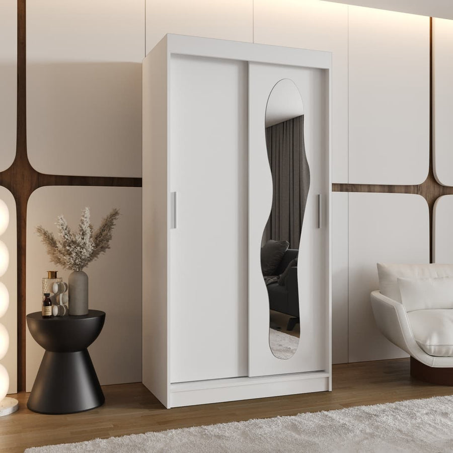 Ultra Sliding Door Wardrobe 100cm