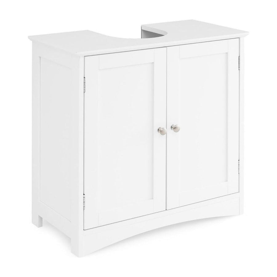 Under Sink Cabinet Freestanding Bathroom Vanity Cabinet-White