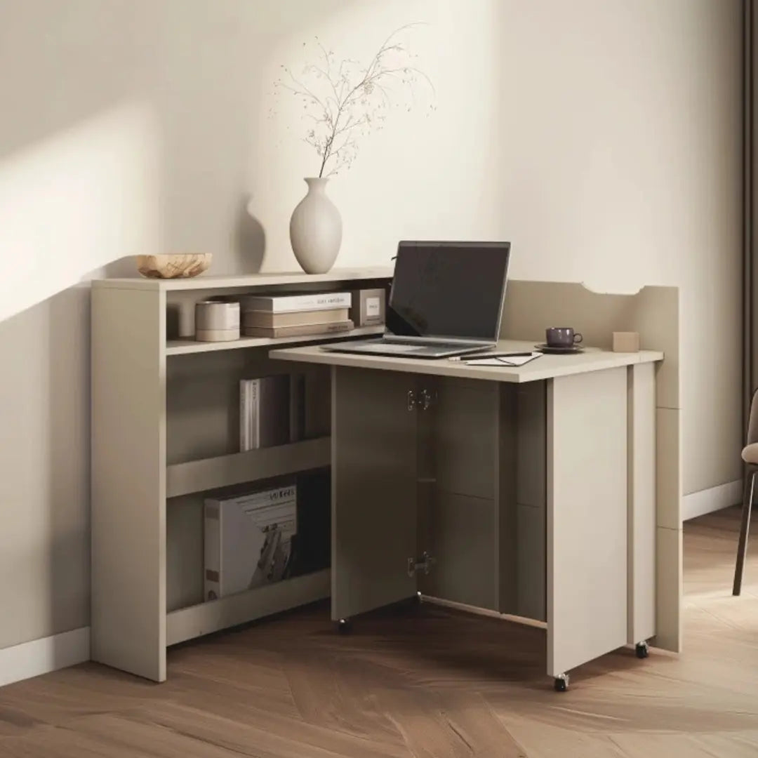 Work Concept Slim Convertible Hidden Desk 90cm