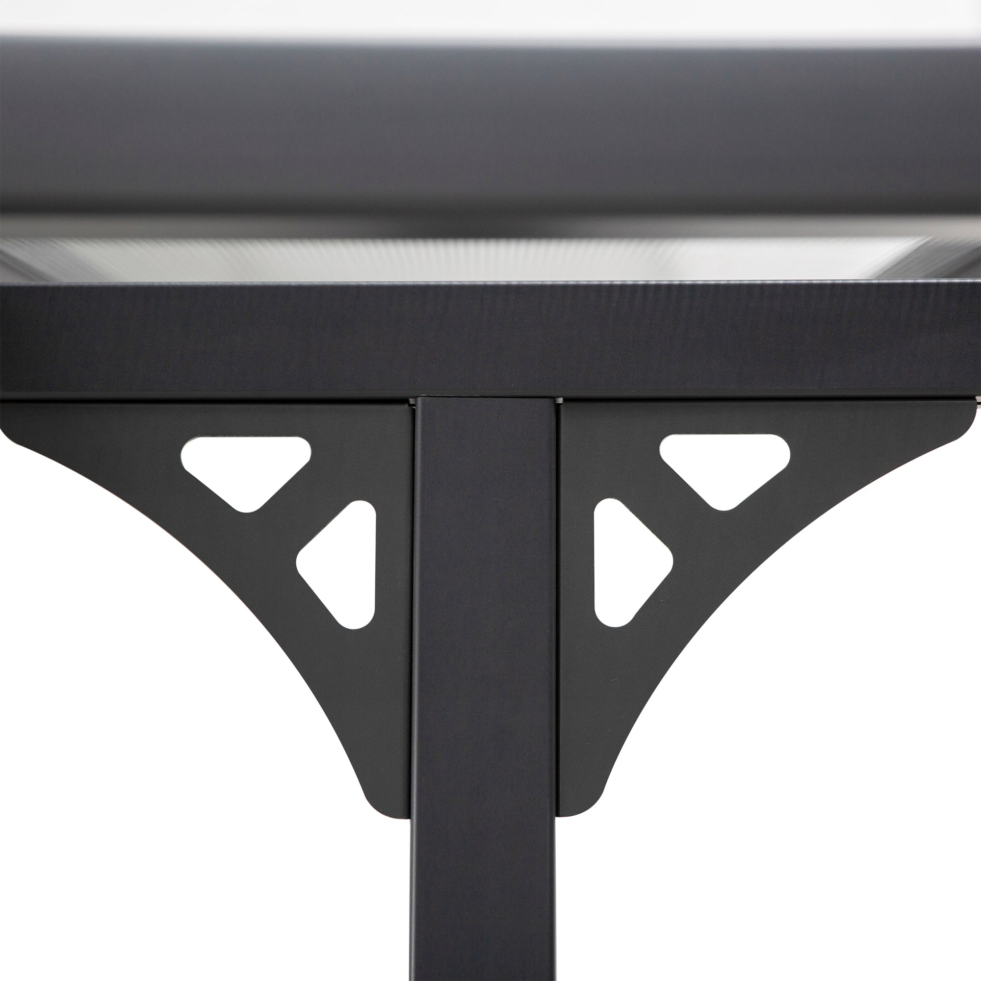 Outsunny 4.35 x 3m Outdoor Patio Gazebo Pergola, Retractable Pergola Canopy Aluminum Post & PC Roof, Grey