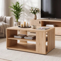 Verniq Coffee Table 90cm in Oak Natural