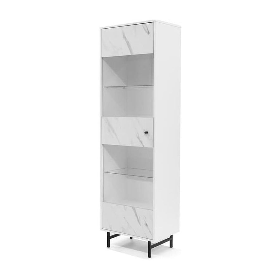 Veroli 04 Tall Display Cabinet 60cm