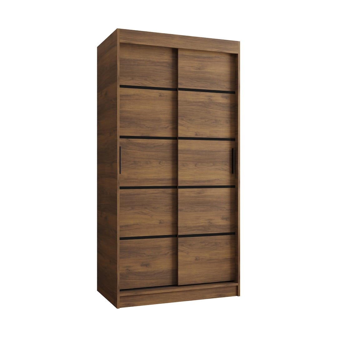Rubino V1 Sliding Door Wardrobe 100cm