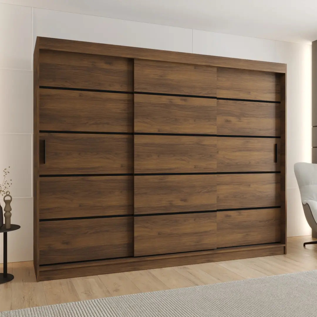 Rubino V1 Sliding Door Wardrobe 250cm