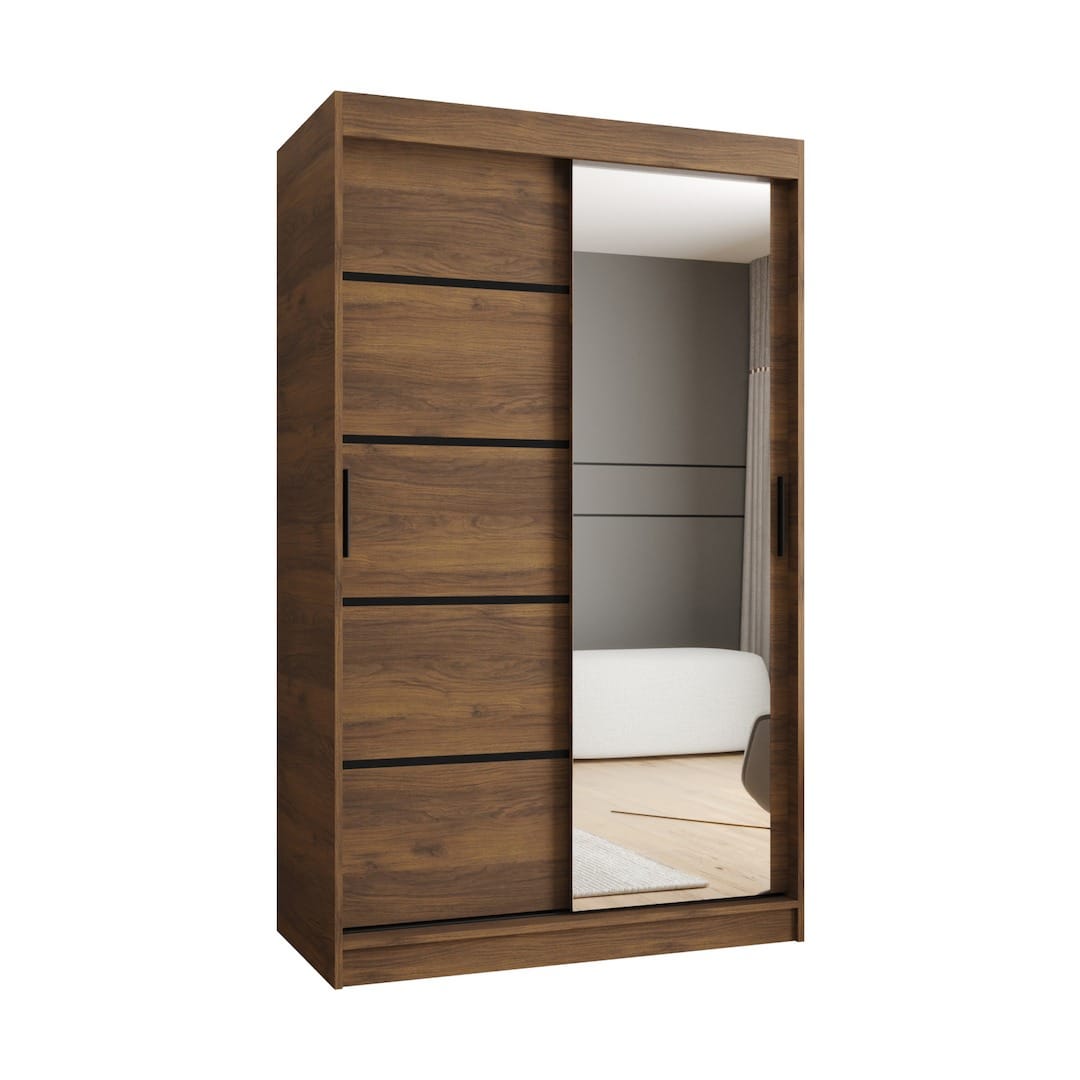 Rubino V2 Sliding Door Wardrobe 120cm
