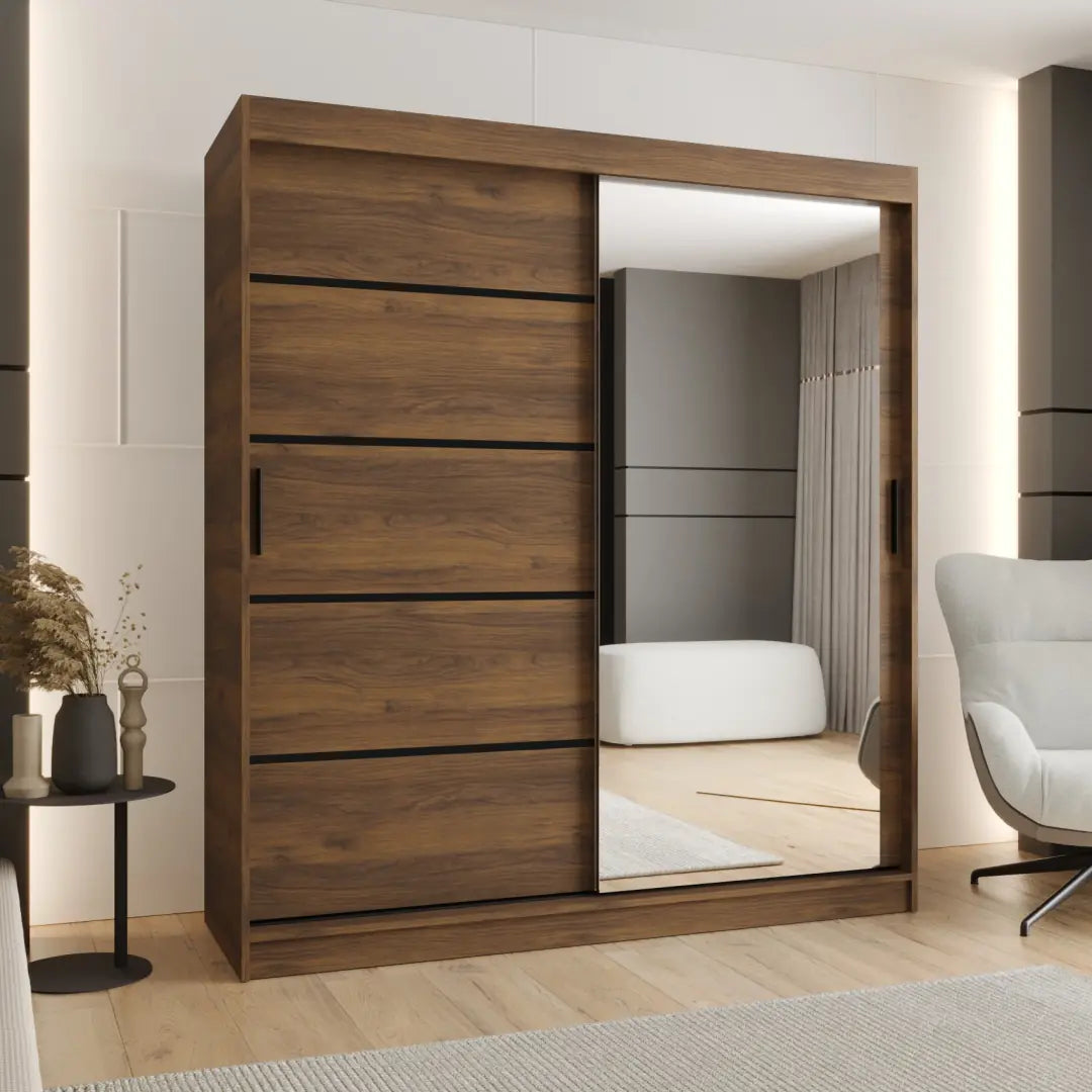 Rubino V2 Sliding Door Wardrobe 180cm