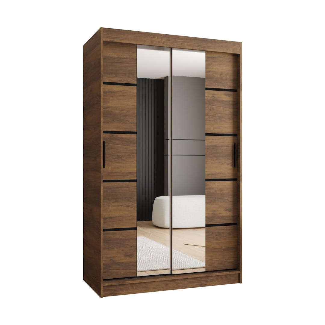 Rubino V4 Sliding Door Wardrobe 120cm