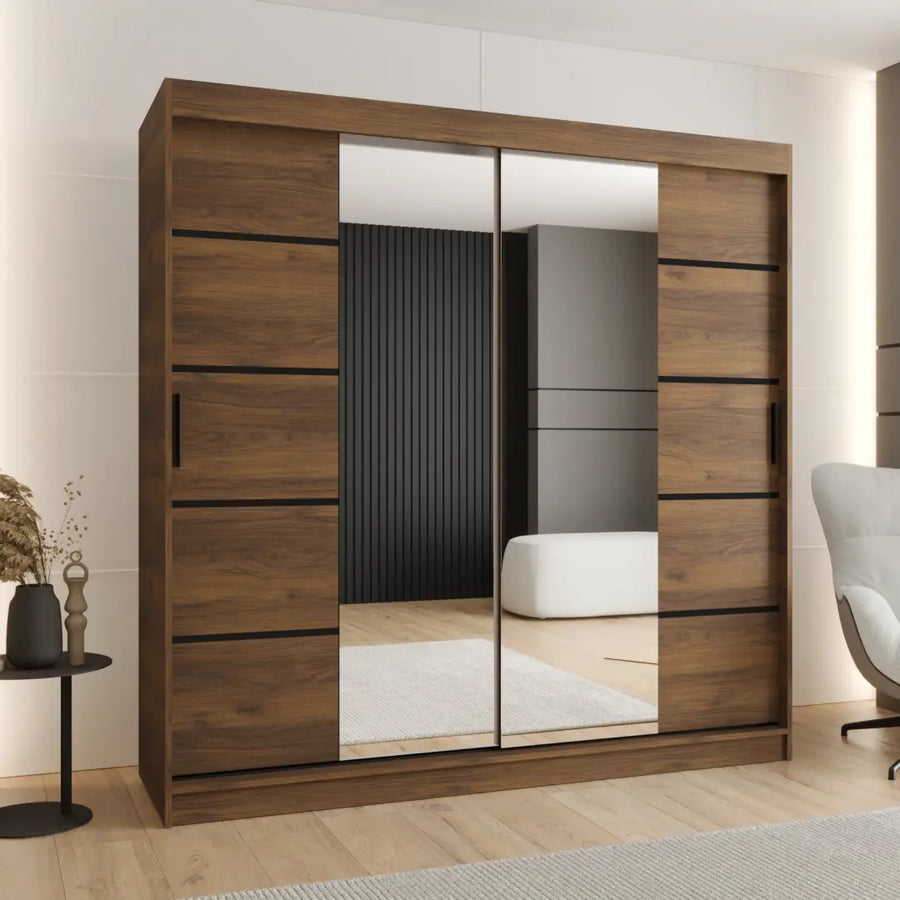 Rubino V4 Sliding Door Wardrobe 200cm