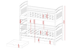 Viki Bunk Bed with Trundle and Storage - product image 13