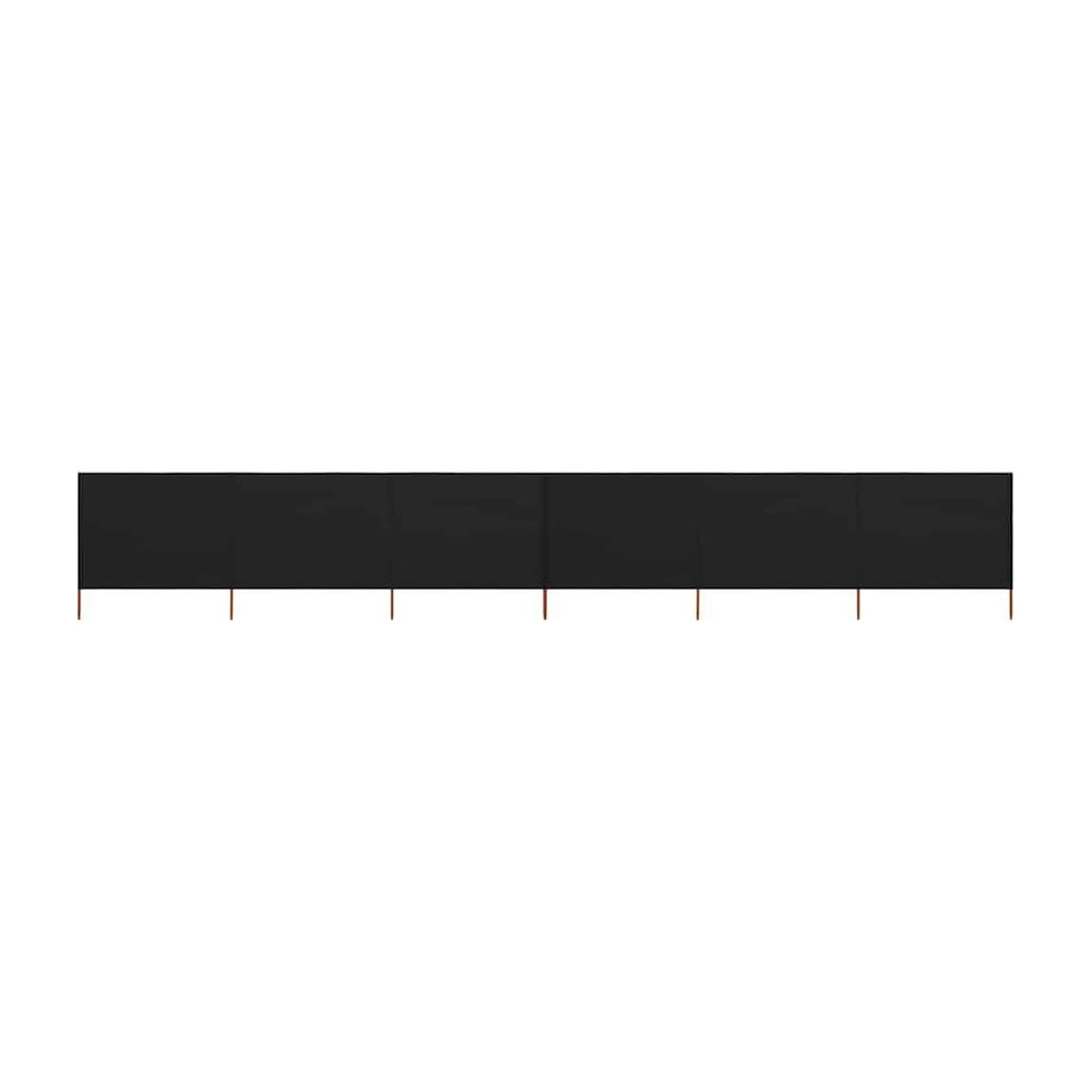 6-panel Wind Screen Black