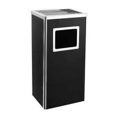 Ashtray Dustbin 45 L Steel Black