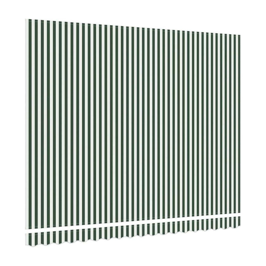 Awning Canopy Replacement for Green & White Stripe