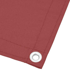 Balcony Screen Terracotta Polyester Oxford