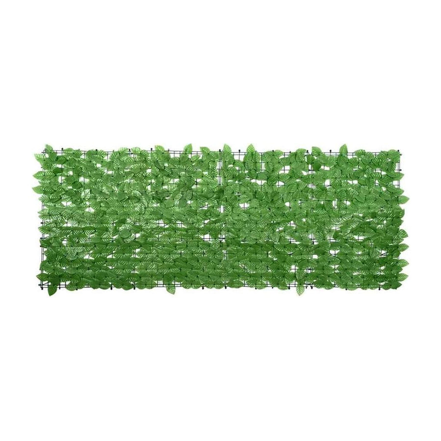 Balcony Screen with Green Leaves
