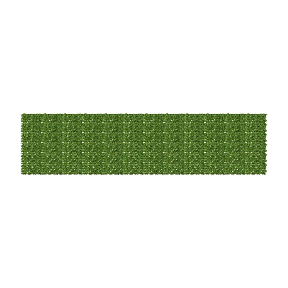 Balcony Screen with Leaves Green and Yellow