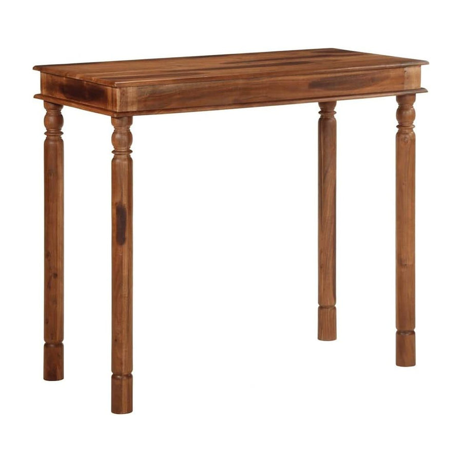 Bar Table Solid Wood Acacia
