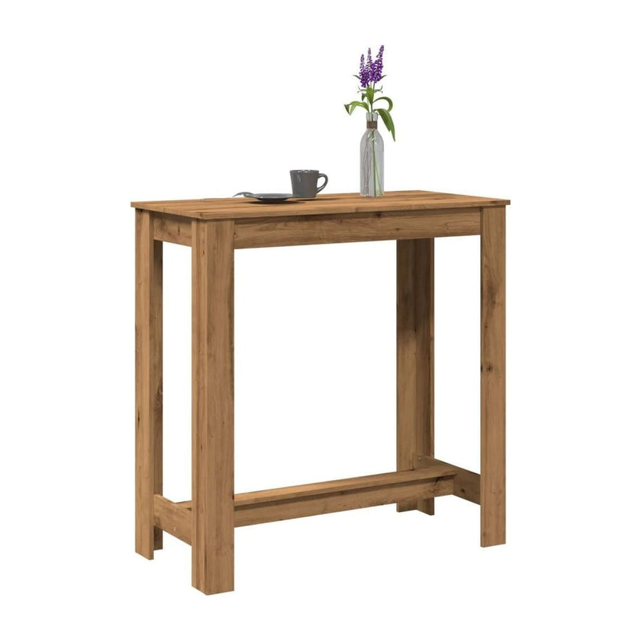 Bar Table Artisan Oak Engineered Wood