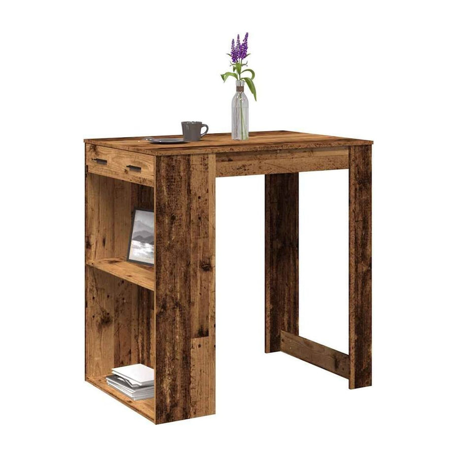 Bar Table Old Wood Engineered Wood
