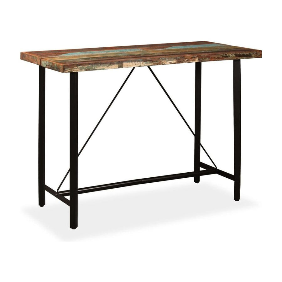 Bar Table Solid Reclaimed Wood