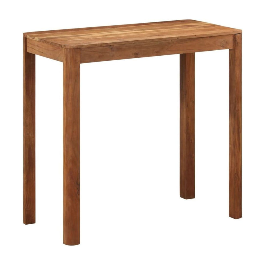 Bar Table Solid Wood Acacia with Honey Finish