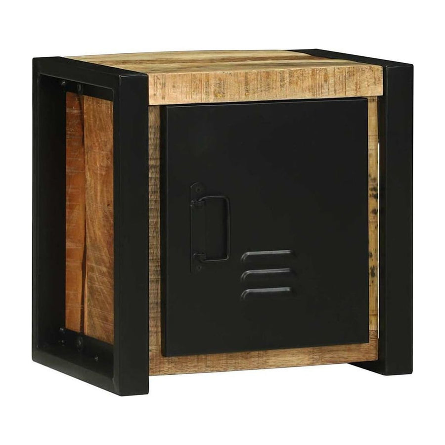 Bathroom Cabinet Brown Solid Mango Wood