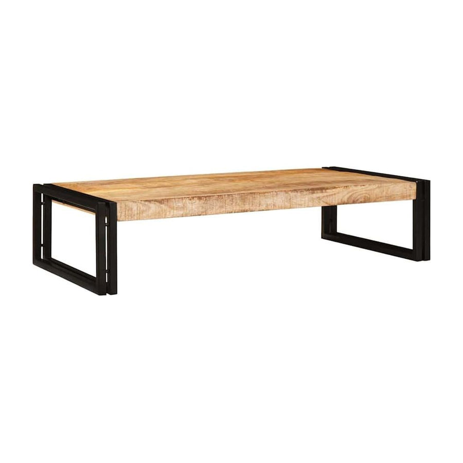 Bathroom Shelf Brown Soild Rough Mango Wood