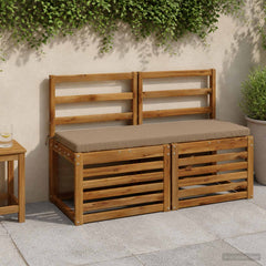 Bench Cushions SOEST Polyester Taupe