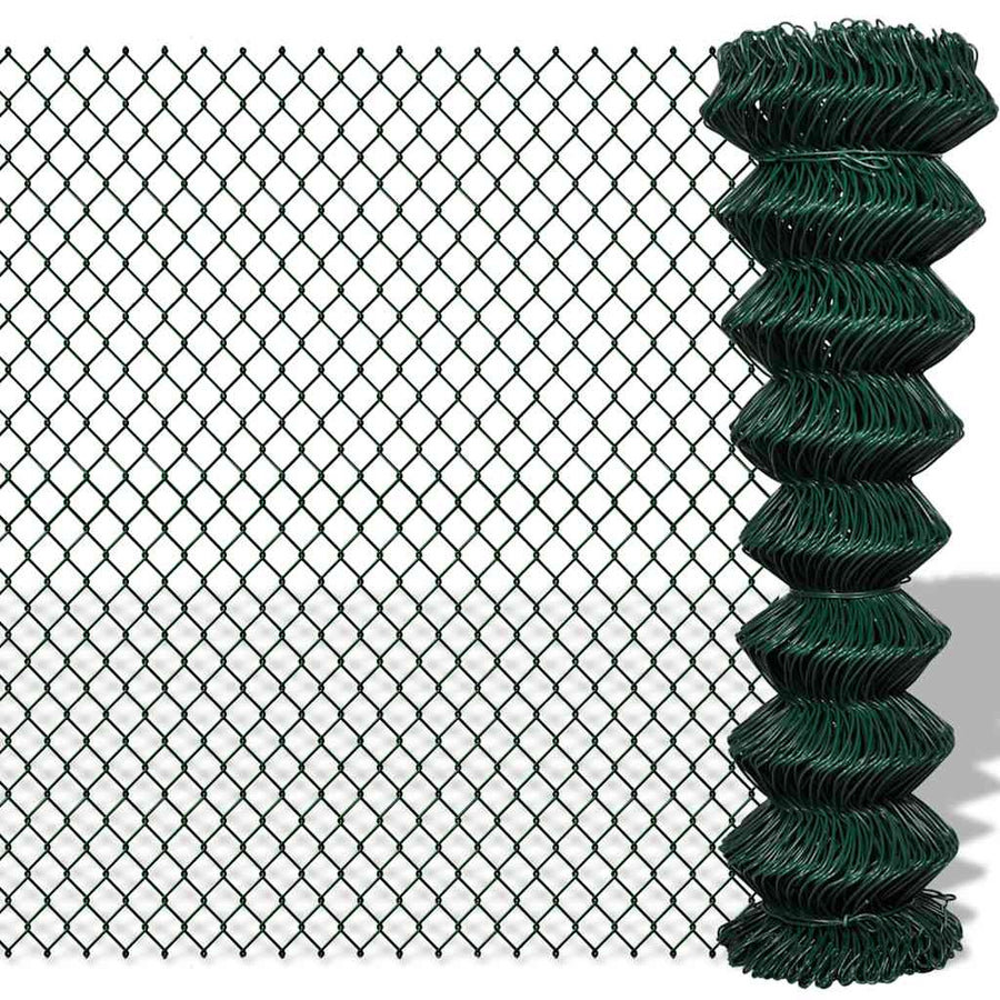 Chain Link Fence Green