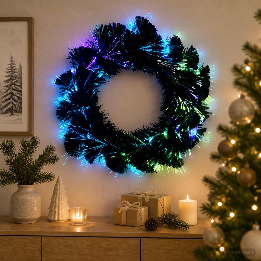 vidaXL Christmas Garland 24 LEDs Multicolour PVC 1