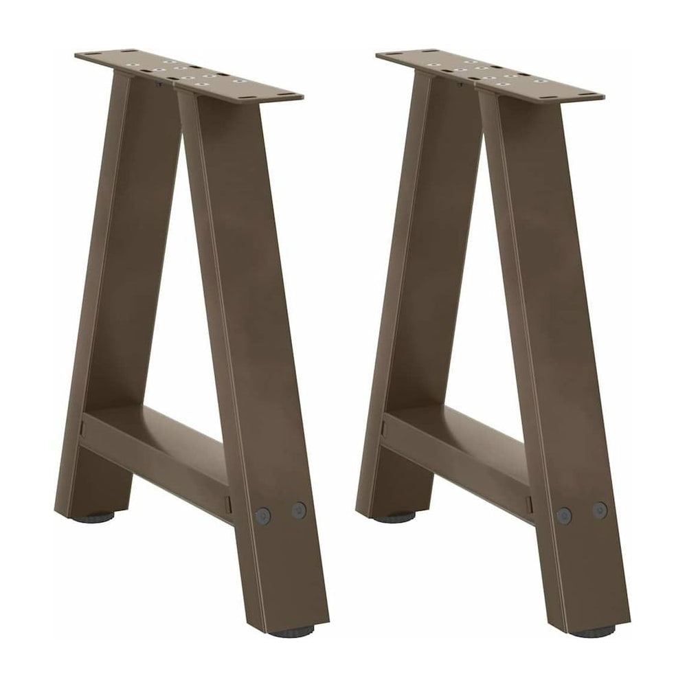 Coffee Table Legs A-Shaped 2 pcs Steel