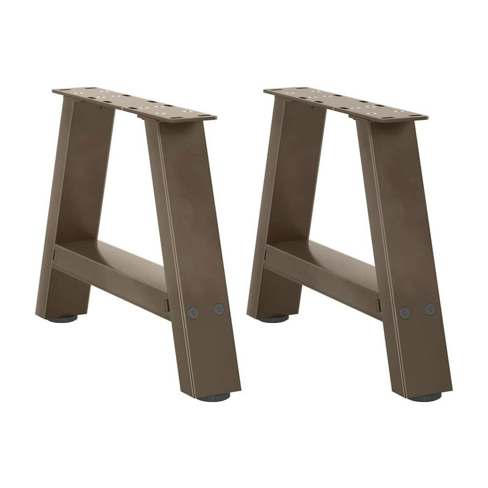 Coffee Table Legs A-Shaped 2 pcs Steel