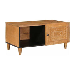 Coffee Table Light Brown Engineered Wood