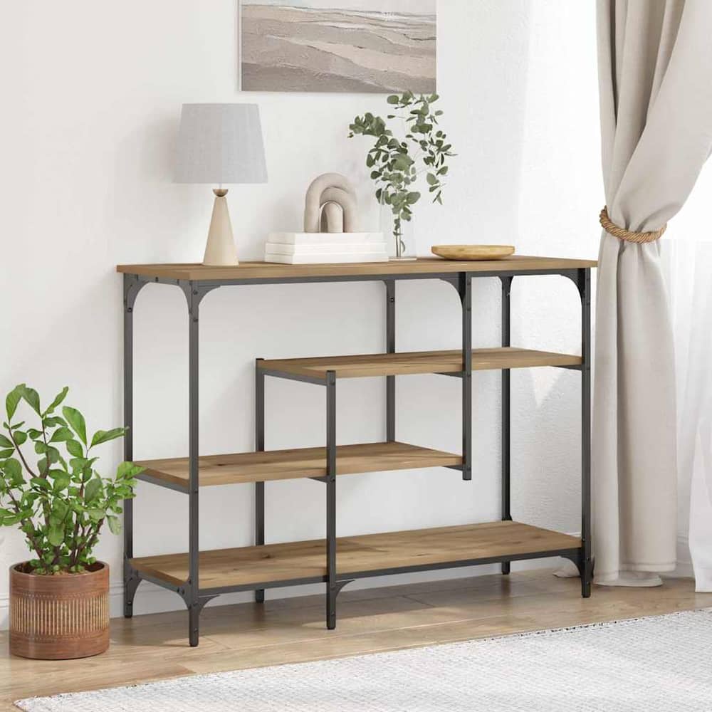 Console Table Artisan Oak
