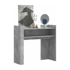 Console Table Concrete Grey Engineered Wood