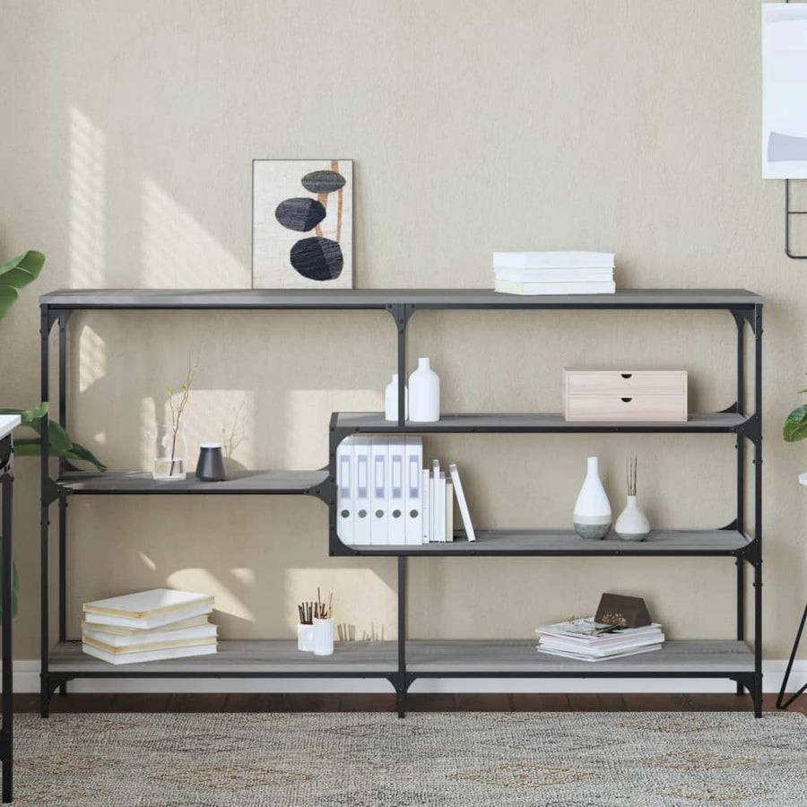 Console Table Grey Sonoma Engineered Wood