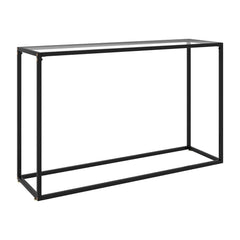 Console Table Transparent Tempered Glass