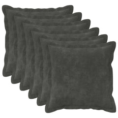 Cushion Cover 6 pcs HOUTEN Anthracite