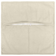 Cushion HOUTEN Cream Microfiber Fleece